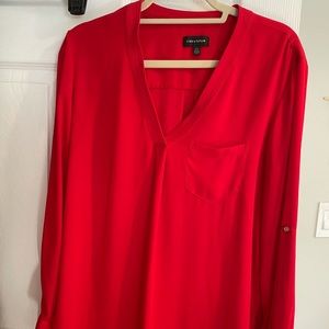 Lord and Taylor Flowy Dress Shirt